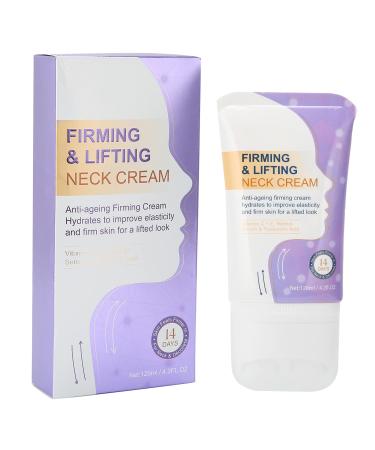 Neck Firming Cream Double Roller Anti Aging Nourishing Lifting Moisturizing for Skin Elasticity Rejuvenation with Roller Tightening Serum Face