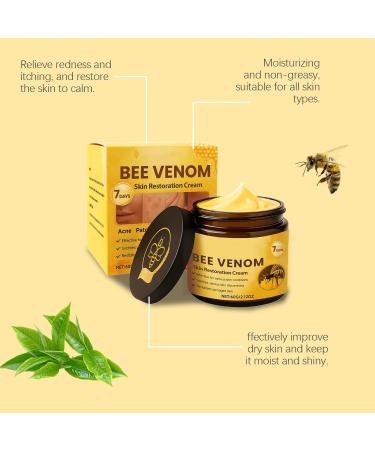  CongRong Bee Venom Skin Care Cream 3 Pack - Natural Face & Body Moisturizer - Reduces Impurities & Wrinkles - Firms & Plumps Skin - Nutritious Serum - Buy Online on GoSupps.com