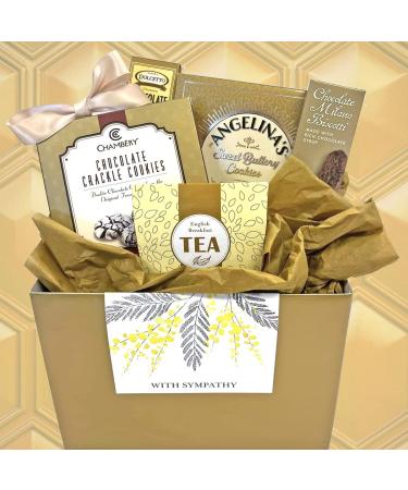 Sympathy Gift Basket for Loss of Mother  Loss of Father  Loss of Loved One Gourmet Bereavement Gift Basket (Sympathy Gift Basket For Loss Golden Memories) - Buy Online on GoSupps.com