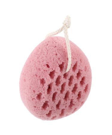 SOLUSTRE Shower Sponge Bath Loofah Sponge Bath Sponge Swirl Body Sponge Body Wash Sponge Bath Balls Shower Balls Bathing Bubble Making Sponge Pink Cushion Polyurethane Clean Girl
