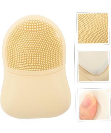 HAPINARY Silicone Face Brush Facial Pore Scrubber Silicone Face Scrubber Face Scrubber Brush Blackheads Brush Face Wash Brush Face Cleansing Brush Silicone Brush Silica Gel Deep Cleaning 8x6cm As Shown - Buy Online on GoSupps.com