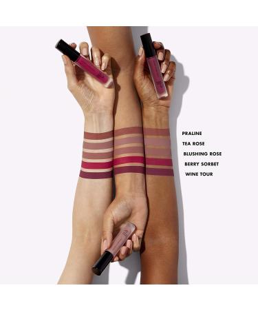 e.l.f. Liquid Matte Lipstick in Tea Rose - Long-Lasting, Quick-Drying, Smudge-Proof Formula with Vitamin E - 0.10 Oz (Pack of 1) - Buy Online on GoSupps.com