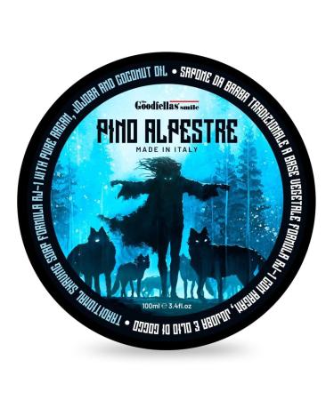 The Goodfellas Smile Shaving Soap Pine Alpestre ICED Formula AJ-1 100ml - Buy Online on GoSupps.com