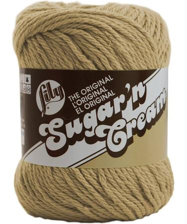 Lily Sugar'N Cream Jute Yarn - 6 Pack | 71g/2.5oz Cotton Yarn | 4 Medium Weight | 120 Yards for Knitting/Crochet - Buy Online on GoSupps.com