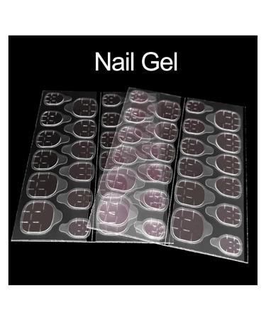 Convenient Double-Sided False Nail Tips Sticky Tabs Glue Easy To Apply Portable Nail Art Glue Nail Supplies DIY Nail Tool Nail Art Equipment(Clear) - Buy Online on GoSupps.com
