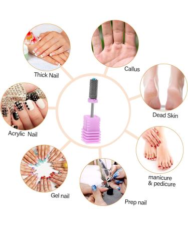 minkissy Acrylic Drill Bits Cuticle Drill Bits Manicure Supplies Manicure Accessories Nail Tungsten Steel 0.6x0.6x4.2cm As Shown2 - Buy Online on GoSupps.com