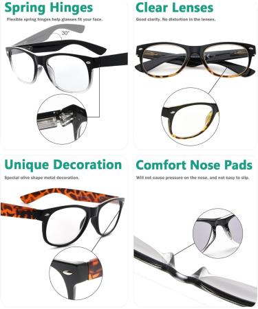 Eyekepper Classic Reading Glasses for Women | 5-Pack +1.50 Strength | Stylish & Versatile Reading Aid - Buy Online on GoSupps.com