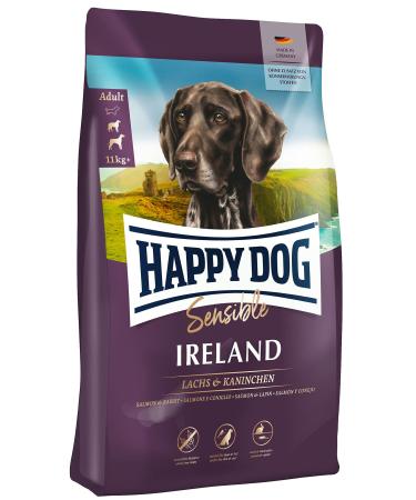 Happy Dog 03538m - Sensitive Ireland M salmon and rabbits - Dry food for adult dogs - 12.5 kg content Ireland (salmon & rabbit) 12.5 kg (1 Pack)