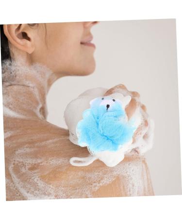 Hemoton Kids Bath Ball - 2pcs Exfoliating Bath Sponge & Loofah Puff | Cartoon Design Shower Wash Ball for Children - Buy Online on GoSupps.com