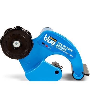 ScotchBlue Painter's Tape and Paper Dispenser  Applies Masking Paper with Painter s Tape to Protect and Cover Surfaces  Tape Dispenser Includes Plastic Blade  Fits 12 Inch Masking Paper - Buy Online on GoSupps.com