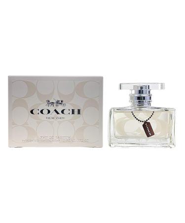 Coach Signature Eau de Parfum - Long Lasting Fragrance with notes of Jasmine Mimosa & Orange Blossom - Floral & Woody 1 Fl Oz (Pack of 1)