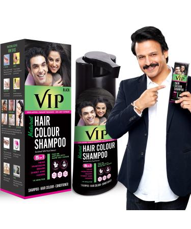 VIP 3 in 1 Hair Color Shampoo (180 ml / 6.08 fl oz) - Buy Online on GoSupps.com
