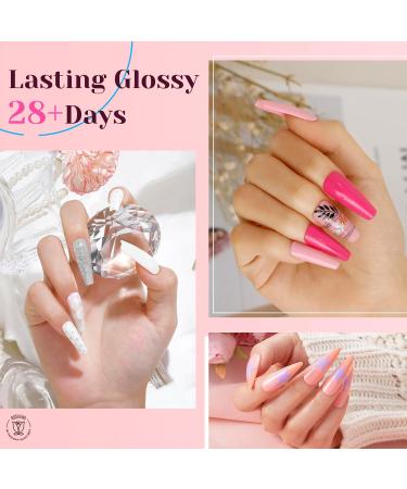 ROSALIND Gel Nail Polish Kit - 48W UV Light 60 Colors Base & Top Coats - DIY Nail Art Starter Set for Christmas - Buy Online on GoSupps.com