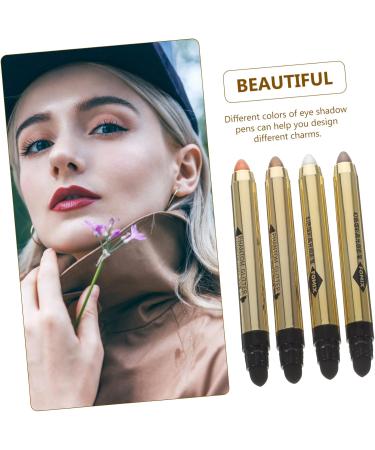 Beatifufu 4pcs Highlighter Pencil Women Cosmetics Glitter Stick Plastic - Buy Online on GoSupps.com