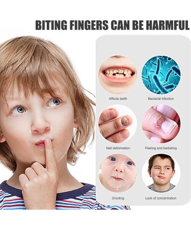 Thumb Sucking Stop Nail Polish 10ml Anti-Biting Nail Polish - Natural Ingredients Nail Care Tool for Adults Teenagers of All Ages Children - Buy Online on GoSupps.com