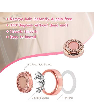 Finishing Touch Flawless Replacement Heads for Women Facial Hair Remover - Smooth and Painless Generation 1 Heads for Face Halo - Buy Online on GoSupps.com