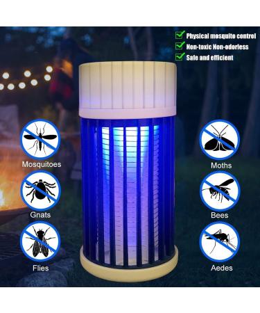Mosquito Killer Lamp USB Electric Bug Zapper 360 UV Fly Zapper Electric Fly Bug Zapper Light for Home Office Garden Plant Protection Indoor Outdoor Camping (Green) - Buy Online on GoSupps.com