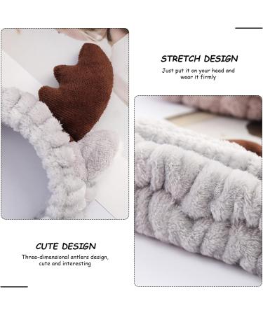 4-Piece Women's Headband Set Cute Cartoon Hairbands Elastic Hairbands Soft Hairbands Absorbent Headbands Suitable for Face Washing Makeup Facial Care and Bathing Etc. - Buy Online on GoSupps.com