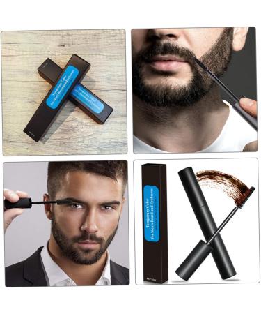FOMIYES Beard Eyebrow Pen Eyebrow Brush Men Mustache Dye Eyebrow Cream Disposable Man Eyebrow Powder 1 count (Pack of 1) Brown - Buy Online on GoSupps.com