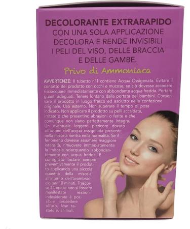 Hibros -Crem 60 ml - Bleaching and lightening cream for body and face hair - Fast acting without ammonia - New formula - Made in Italy - Buy Online on GoSupps.com