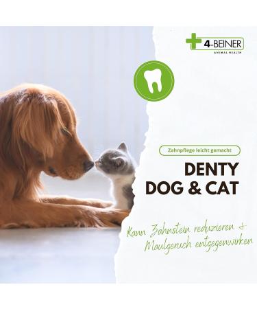 4-Legged Denty: Dog & Cat Dental Care Powder - Tartar Reduction & Fresh Breath - 90g - Buy Online on GoSupps.com