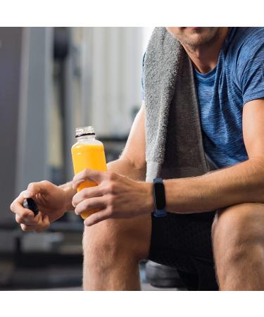 4 Pack Replacement Bands for Amazfit Band 5 - Silicone Sport Straps in Black, Navy Blue, Wine Red, Green - Buy Online on GoSupps.com