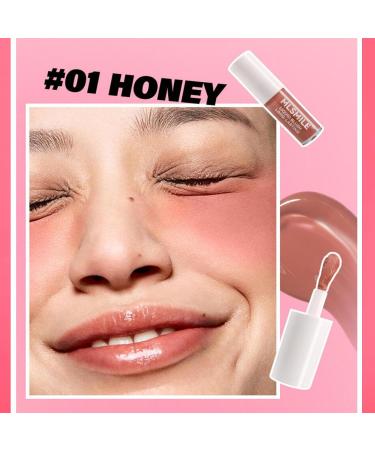 Liquid Blush Makeup Cheek Blush Soft Face Cream Dewy Finish Lightweight Long Lasting Waterproof Natural Look Easy to Use 2 Colors - Buy Online on GoSupps.com