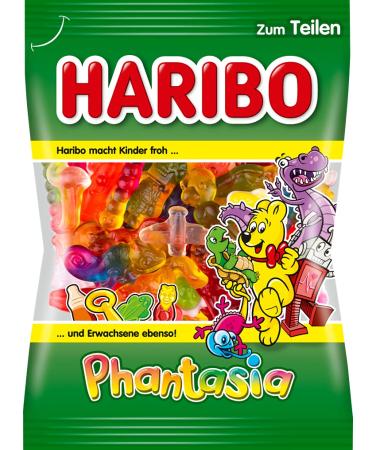 Haribo Phantasia Fantasia Fruit Gums Winegums Bears Sweets Bonbon In Bag 200 g