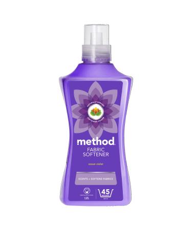 Method Fabric Softener Ocean Violet 45 Washes 1.575 l (Pack of 1) Ocean Violet 1.575 l (Pack of 1)