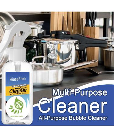 All-Purpose Bubble Cleaner - Foam Cleaner All Purpose - Bathroom Rinse-Free Cleaner - Grease Cleaner Foam Cleaner Remover for Kitchen Bathroom Living Room Gaoxiao - Buy Online on GoSupps.com