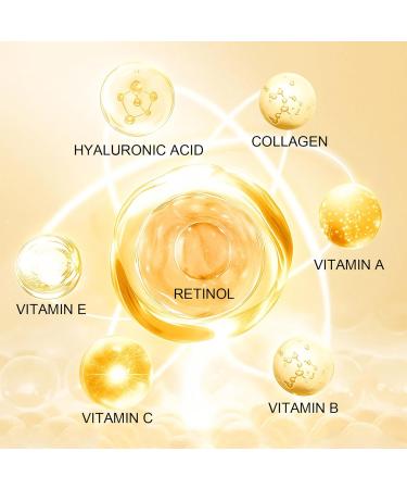 Retinol Face Moisturizer Collagen Cream for Tightening and Firming with Hyaluronic Acid Anti Aging Facial Cream Nourishing & Lifting Skin Care Reduce Fine Lines and Wrinkles for Women & Men - Buy Online on GoSupps.com