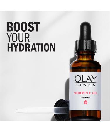 Olay Vitamin E Oil Serum 1.0 Oz - Nourishing Hydration Booster - Fragrance-Free - Buy Online on GoSupps.com