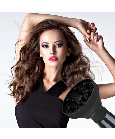 Talifoca Diffuser Hair Dryer | Universal Foldable Attachment for Perfect Curls & Waves | Silicone Diffuser for All Hair Types - Buy Online on GoSupps.com