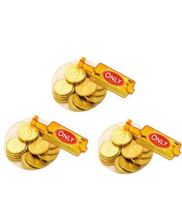 Only Chocolate Coins Gold Coins Pirate Treasure Coins Money Chocolate 3x100g - Buy Online on GoSupps.com