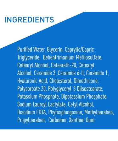 CeraVe Daily Moisturizing Lotion 8oz - Hyaluronic Acid - Fragrance Free for Face & Body - Buy Online on GoSupps.com