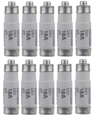 SIEMENS - x10 pieces NEOZED fuse link 400V gL/gG 16A