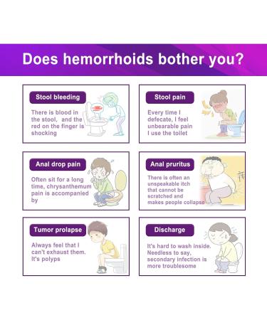 Herbal hemorrhoid Spray relieves Anal Swelling Pain itching discomfort Repair Meat Ball Broken hemorrhoid Nursing Spray 30ML/1 FL.OZ  - Buy Online on GoSupps.com