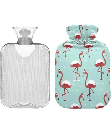 Shop Christmas Flamingo-Snow Heat Bottle | 2L Hot Water Bottles for Pain Relief & Warm Hands - Buy Online on GoSupps.com