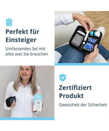 METIC Glucose Measurement Device - Accurate Blood Sugar Monitoring for Diabetes Management | International Shipping Available - Buy Online on GoSupps.com