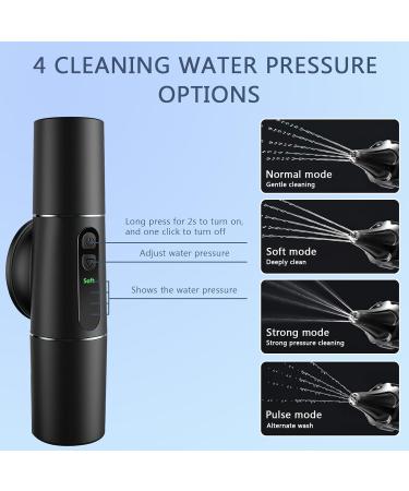 Water Powered Ear Cleaner - Electric Ear Wax Removal Kit with 4 Pressure Modes | Safe & Effective Ear Cleaning Washer System - Buy Online on GoSupps.com