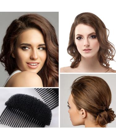 TCOTBE 4 Pcs Hair Bun Volume Inserts & Combs Set for Charming Hairstyles - Bun Maker & Styling Accessories for Women & Girls - Buy Online on GoSupps.com
