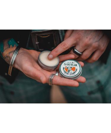Outlaw Blazing Saddles Solid Cologne - Bold Western Leather & Gunpowder Scent - Men & Women's Hard Cologne - Buy Online on GoSupps.com