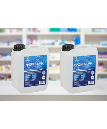 Pure Magnesium Oil Bulk Topical Magnesium Chloride Directly from Zechstein Sea Official Distributor of Zechstein Inside (1.32Gal/5L) 169 FL OZ (Pack of 1) - Buy Online on GoSupps.com