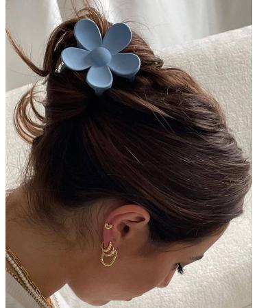 Bmobuo Daisy Flower Claw Clips - Set of 6 | Strong Hold Hair Clips for Women and Girls | Perfect for Thick, Curly Hair | Hawaiian Party Accessories - Buy Online on GoSupps.com