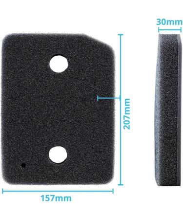 AD-Tumble Dryer Foam Filter for Miele 9164761 Dryer Heat Pump Dryer Sponge Filter Mat Condensed Dryer Lint Filter - Buy Online on GoSupps.com
