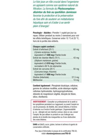 Jamieson Herbal Complex Milk Thistle (Daily Liver Detox) 30 Count (Pack of 1) SUPPLEMENT - Buy Online on GoSupps.com