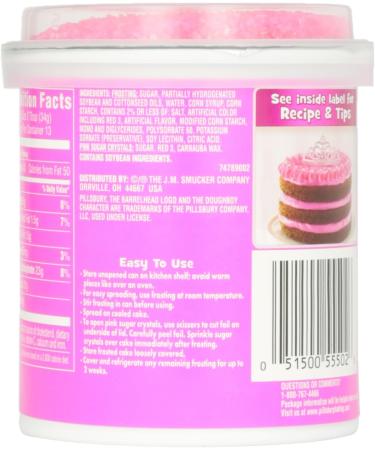 Pillsbury Funfetti Frosting Hot Pink Cake Icing - Buy Online on GoSupps.com