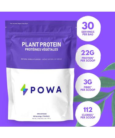 All Natural Premium Plant Protein | Vanilla | Protein Nutrition Simplified | (30 Servings 907 Grams) | 22g Protein* per serving | Low Carbs | Low Calorie | No added Sugar | Gluten Free | Dairy Free | Non-GMO | No Preservatives and No Artificial Colours |  - Buy Online on GoSupps.com