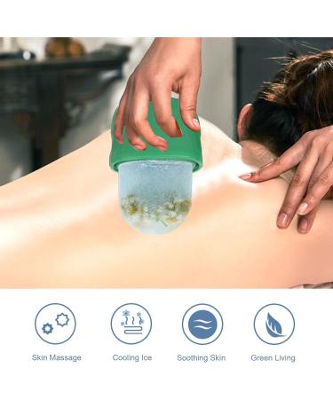 ZJchao Ice Face Roller Silicone Ice Roller Face Ice Mold Reusable Eco Friendly Convenient Design Mold for Home - Buy Online on GoSupps.com