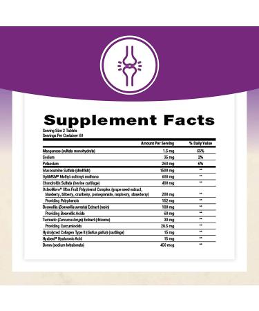 Natural Factors OsteoMove Extra Strength Joint Care - 120 Tablets for Joint Health - Buy Online on GoSupps.com